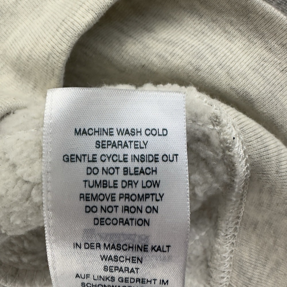 True Religion Men's Gray Pullover Hoodie Sweatshirt Size XL Logo - Picture 7 of 8